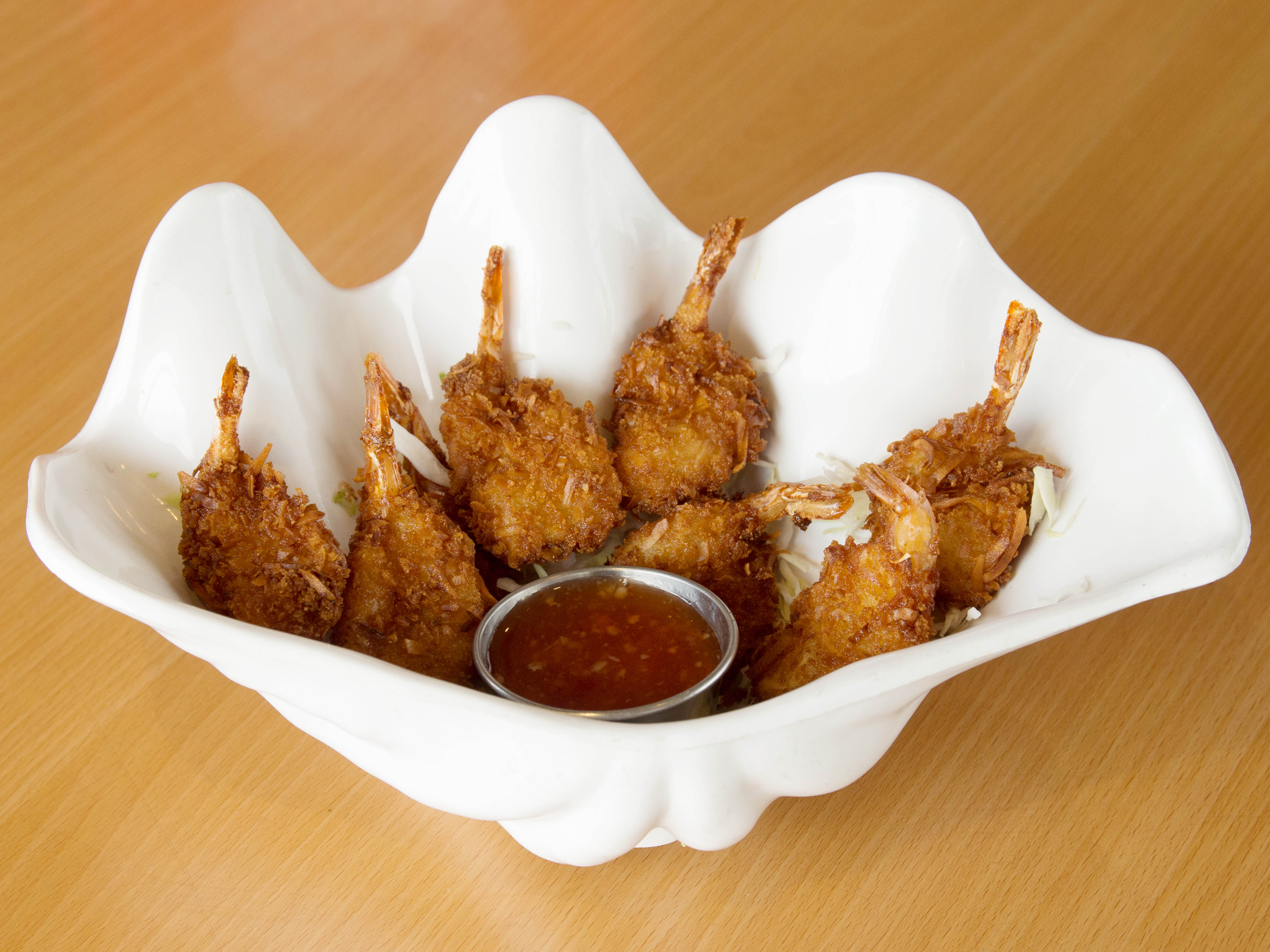 Order Deep-Fried Coconut Shrimp food online from Big Kahunas Pizza N Stuff store, Imperial Beach on bringmethat.com