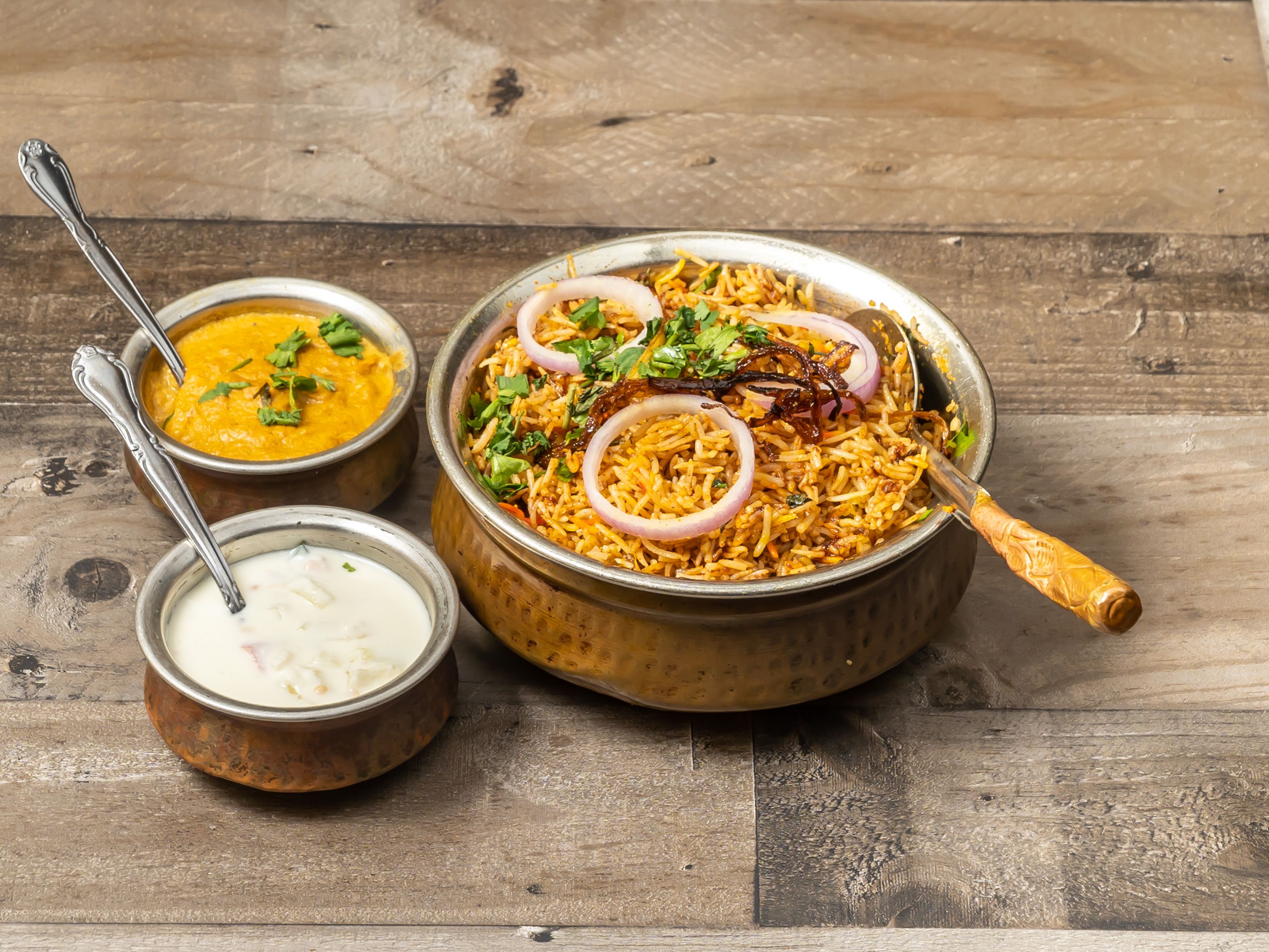 Order Ulava Charu Biriyani food online from Blue Fox Indian Bistro store, Dallas on bringmethat.com