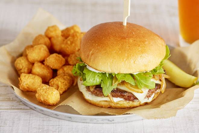 Order Truffle Burger food online from World of Beer store, Arlington on bringmethat.com