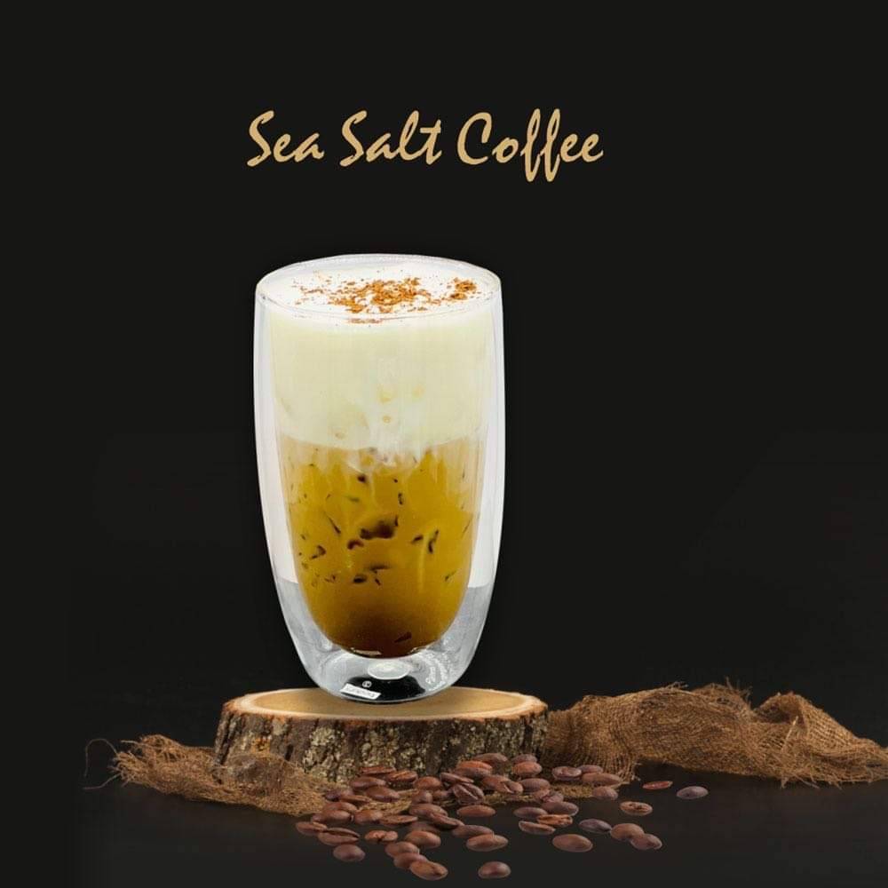 Order Sea Salt Coffee  food online from 8 Degrees Ice Cream & Boba store, Des Moines on bringmethat.com