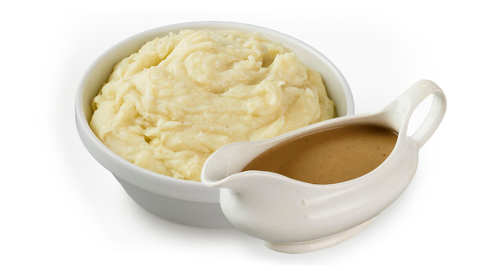 Order Mashed Potatoes and Gravy (14/2) food online from Lucky California store, Pinole on bringmethat.com