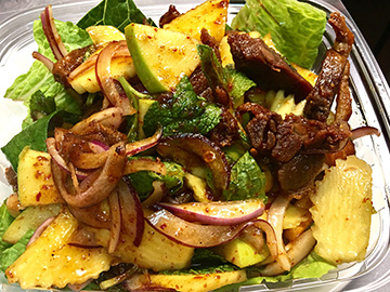 Order Duck Salad food online from Prik Thai Kitchen store, Astoria on bringmethat.com