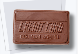 Order Chocolate Credit Card food online from Jon L. Stopay Candies store, Wilkes-Barre on bringmethat.com