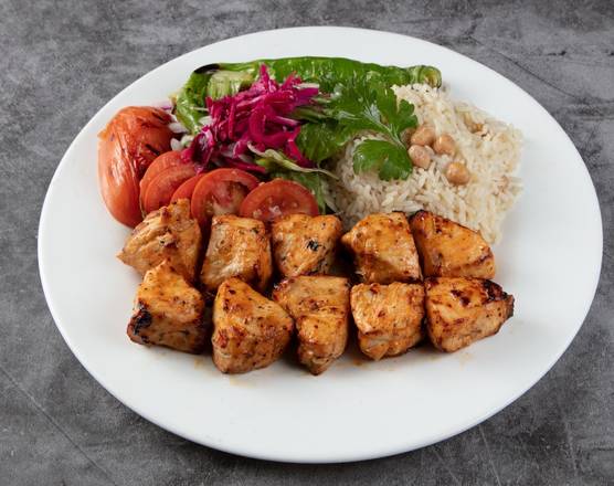 Order CHICKEN SHISH KEBAB(DOUBLE)LARGE food online from Soup & Gyro store, New York on bringmethat.com