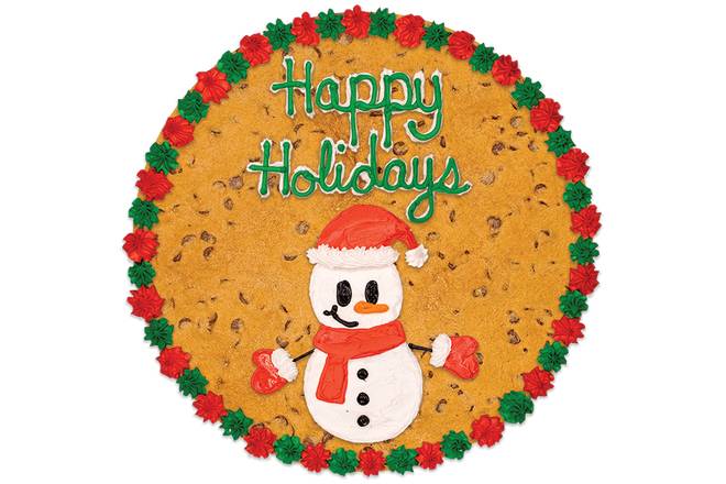 Order #631: Holiday Snowman food online from Nestle Toll House Cafe store, Tulsa on bringmethat.com