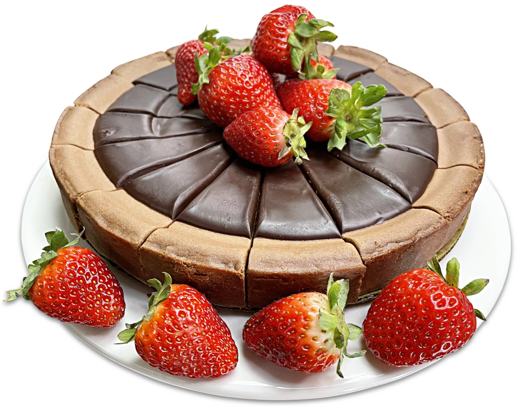 Order Andy Anand Triple Chocolate Cheesecake 9" - 2 lbs food online from Andy Anand Chocolates store, Chino on bringmethat.com