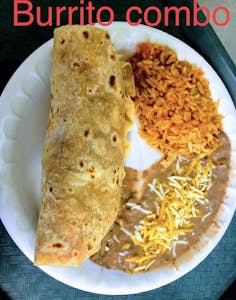 Order 14. Burrito Combo food online from Super Burritos Mexican Food store, Redding on bringmethat.com