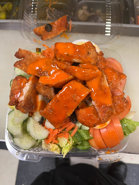 Order Buffalo Crispy Chicken Salad food online from Gaetano Of Maple Shade store, Maple Shade on bringmethat.com