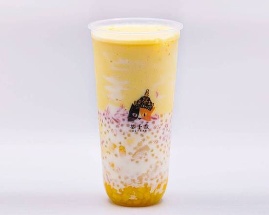 Order Mango Pomelo Sago杨枝甘露 food online from Timeless Tea store, Bellevue on bringmethat.com