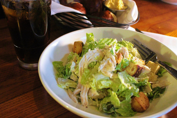 Order Roasted Chicken Caesar Salad food online from Weber Grill store, Lombard on bringmethat.com
