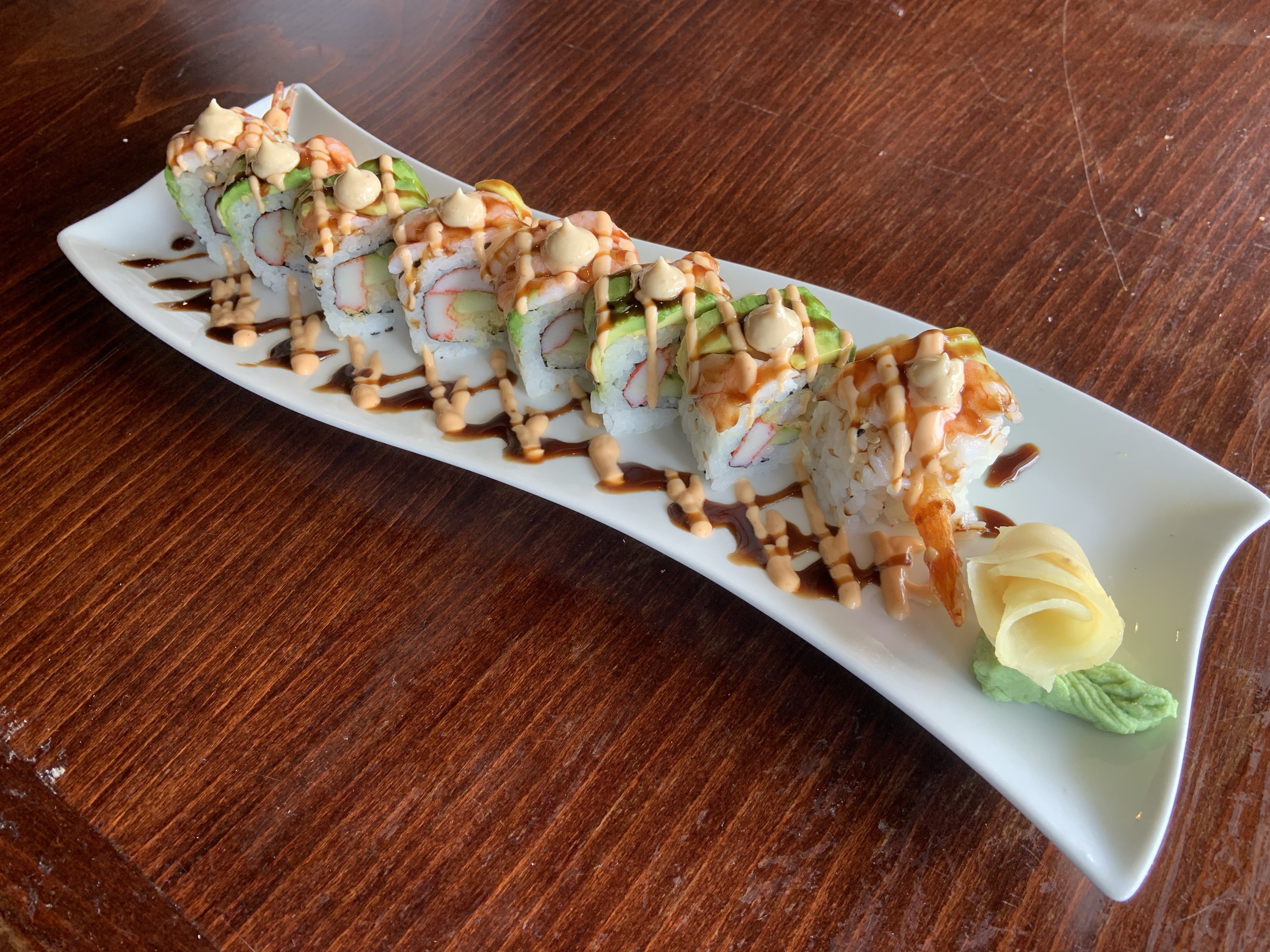 Order The Duffy Roll food online from Sushi 101 store, Charleston on bringmethat.com