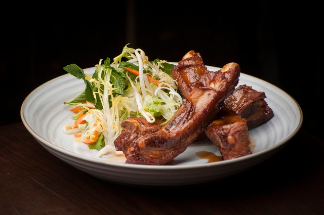 Order SPARE RIBS WITH HONEY TAMARIND GLAZE. food online from Obao store, New York on bringmethat.com