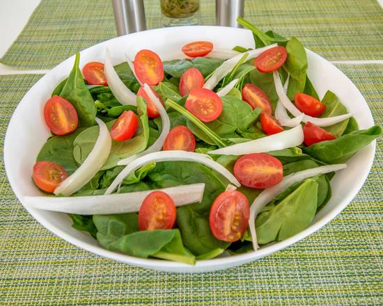 Order Spinach Salad food online from The Cafe' By Prepped Wellness store, Youngstown on bringmethat.com