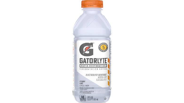 Order Gatorlyte, Rapid Rehydration, Cherry Lime food online from Pepack Sunoco store, Peapack on bringmethat.com