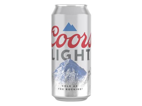 Order Coors Light American Lager Beer 12x 16oz Cans food online from Leo's Liquor store, Chicago on bringmethat.com