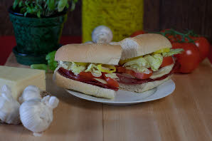 Order Italian Sub food online from Ange's Pizza store, Columbus on bringmethat.com