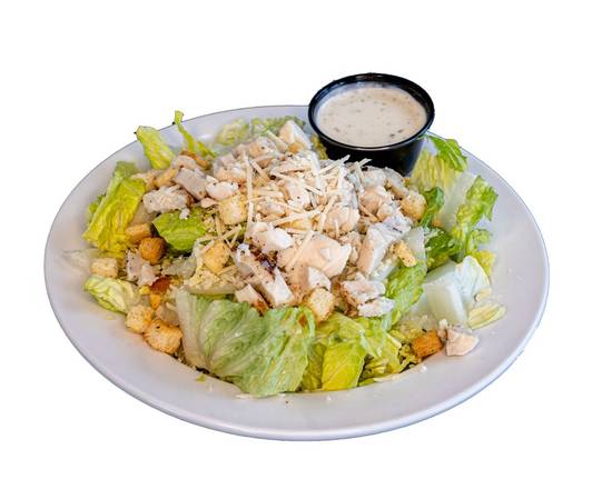 Order Chicken Caesar Salad food online from Zio Al's store, Dallas on bringmethat.com