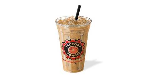 Order Iced Coffee food online from Factory Donuts store, Media on bringmethat.com