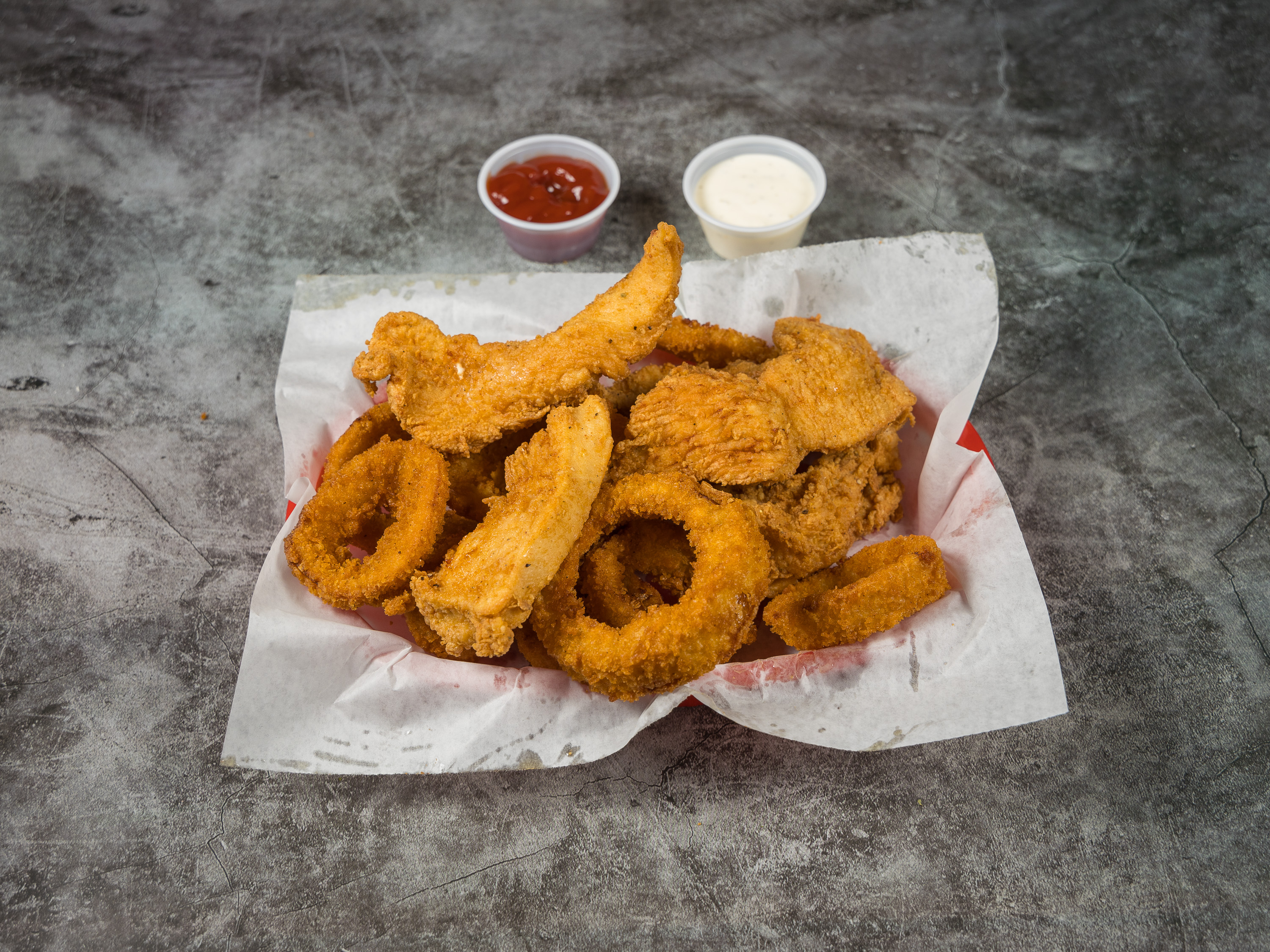 Order Crispy Chicken Tenders food online from Division 1 Sports Bar & Grill store, Houston on bringmethat.com