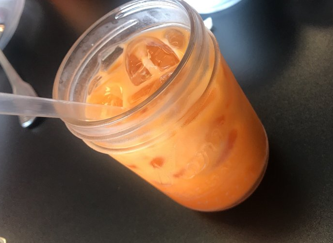Order Thai Iced Tea with Milk food online from Pikpon Thai store, Sicklerville on bringmethat.com