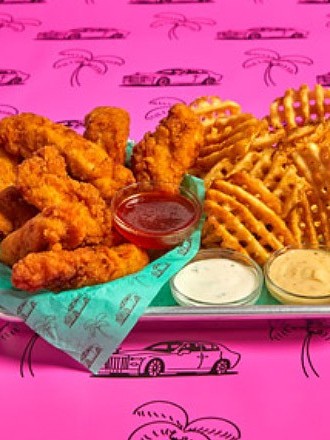 Order Eight Piece Crispy Tender Combo food online from Another Wing By Dj Khaled store, Union City on bringmethat.com