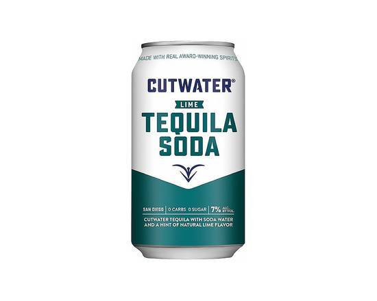 Order Cutwater Lime Tequila Soda | 7% abv food online from Pink Dot store, Lemon Grove on bringmethat.com