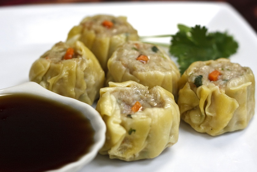 Order Homemade Steamed Dumpling food online from Dancing Crab Thai Noodle House store, Pittsburgh on bringmethat.com
