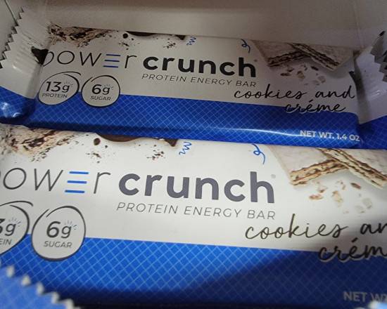 Order Power Crunch 13 grams cookies and cream  food online from Hub Market & Deli store, San Diego on bringmethat.com