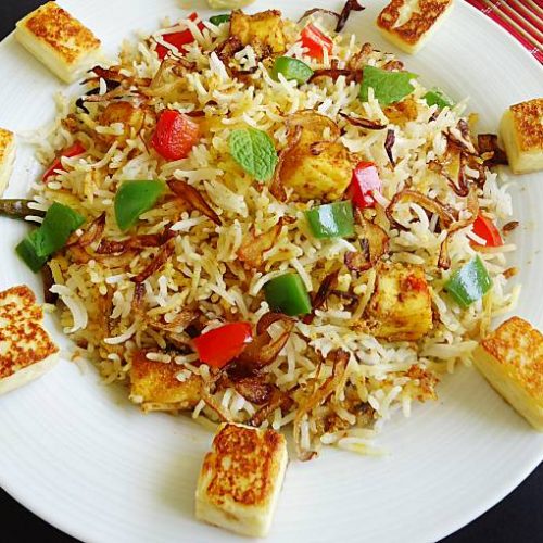 Order Paneer Biryani food online from Cafe Captain Cook store, Tempe on bringmethat.com