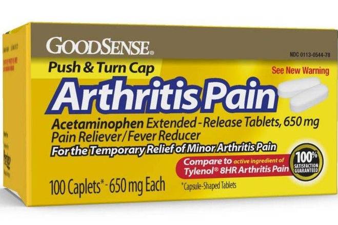 Order Arthritis Pain Reducer - 100 Caplets  food online from East Cooper Family Pharmacy store, Mt Pleasant on bringmethat.com
