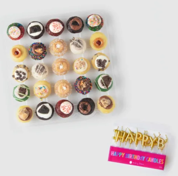 Order Happy Birthday Cupcakes and Candles food online from Baked By Melissa store, Paramus on bringmethat.com