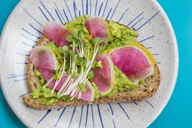 Order Avocado Toast food online from Backyard Bowls store, Los Angeles on bringmethat.com