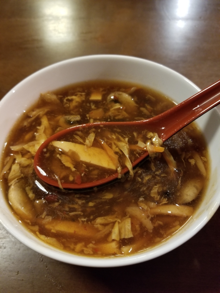 Order Hot Sour Soup food online from Wasabi store, Des Moines on bringmethat.com