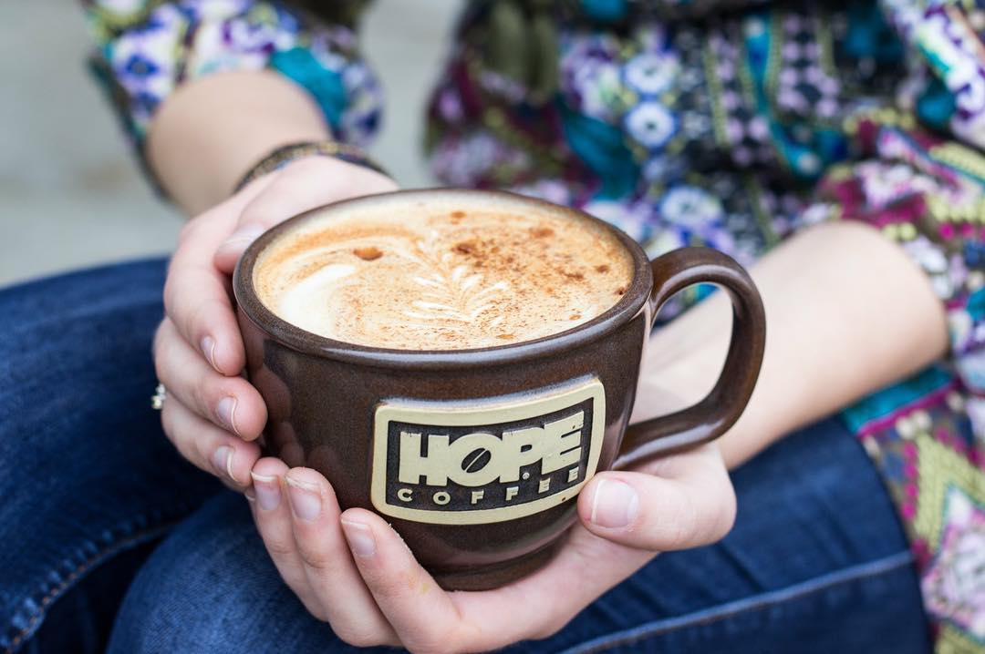 Order Latte  food online from Hope Coffee store, Dallas on bringmethat.com
