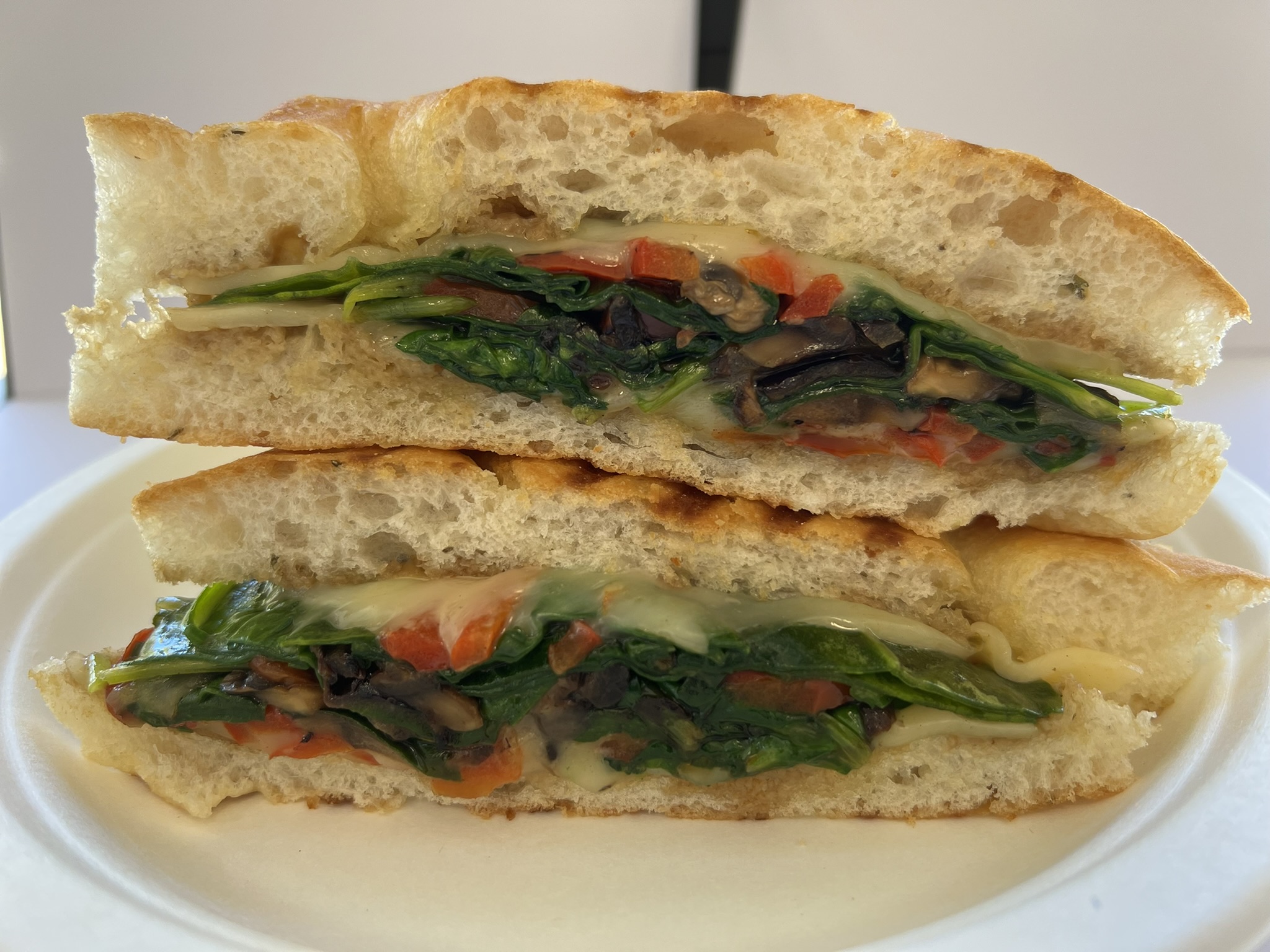 Order Veggie Panini Sandwich food online from Fresh Millions Restaurant store, Dublin on bringmethat.com
