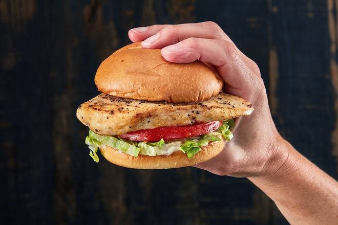 Order Grilled Chicken Sandwich food online from The Saucy Hen store, Gloucester on bringmethat.com