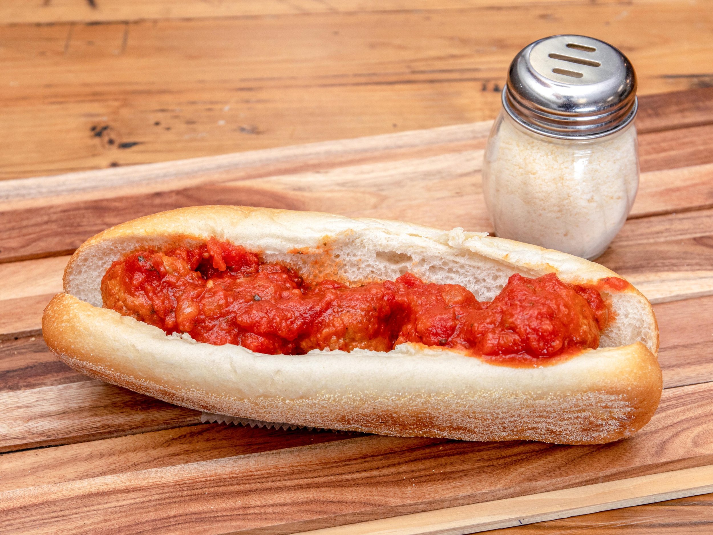 Order Meatball Sub food online from Fresco Pizzeria store, Wilmington on bringmethat.com