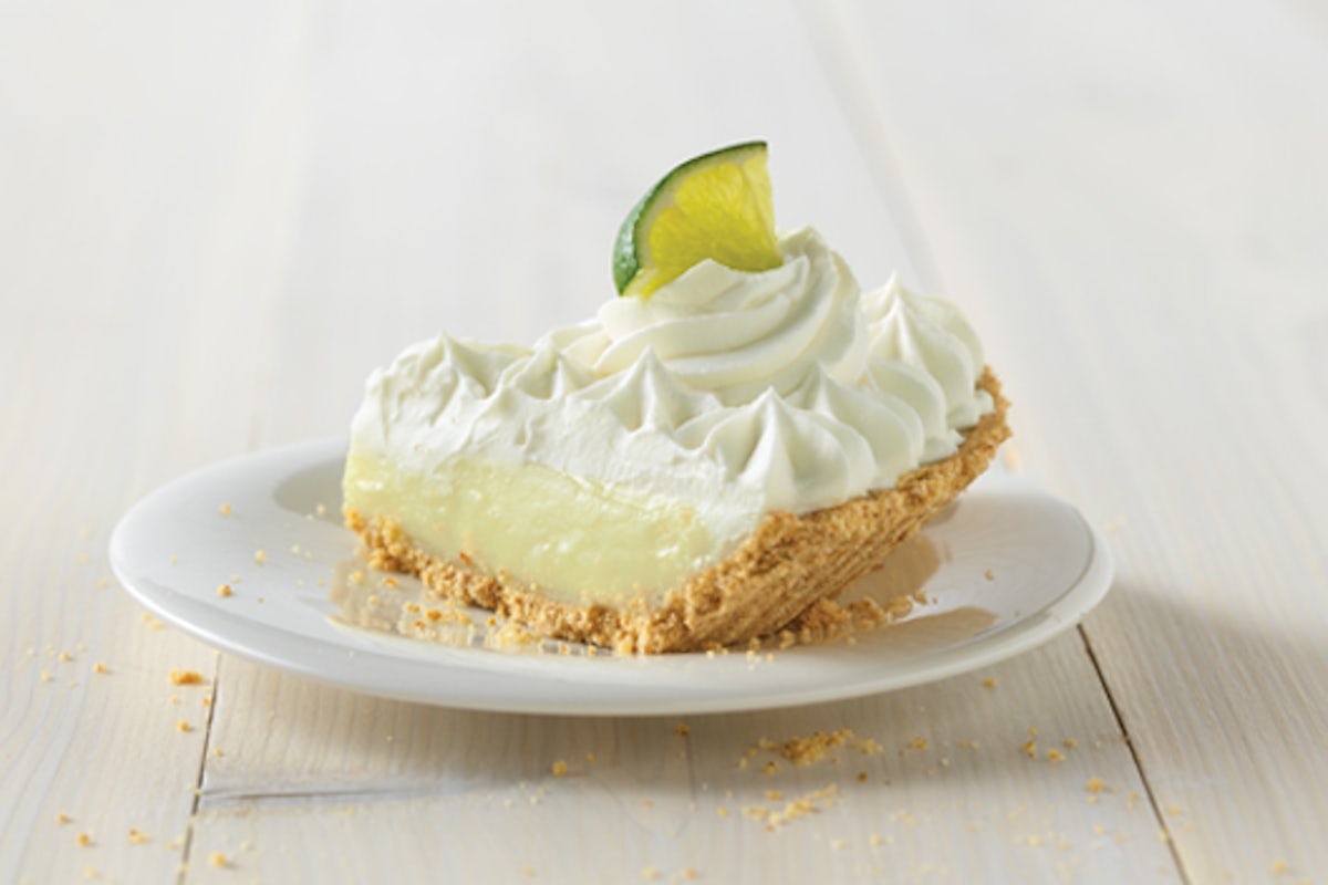Order Key Lime Pie Slice food online from Bakers Square store, Palatine on bringmethat.com