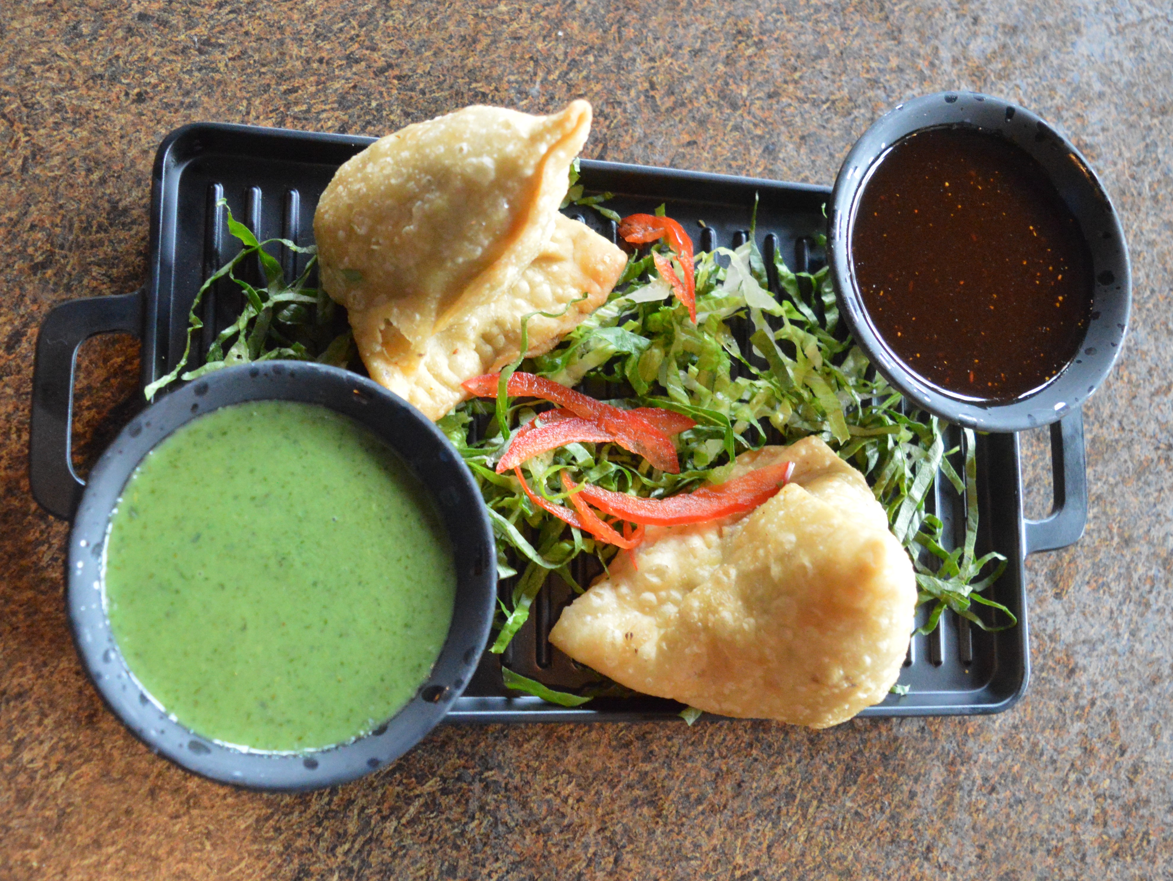 Order Vegetable Samosa food online from Masala of India store, Seattle on bringmethat.com