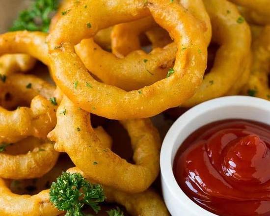 Order Fried Onion Rings food online from The Crab House store, Englewood on bringmethat.com