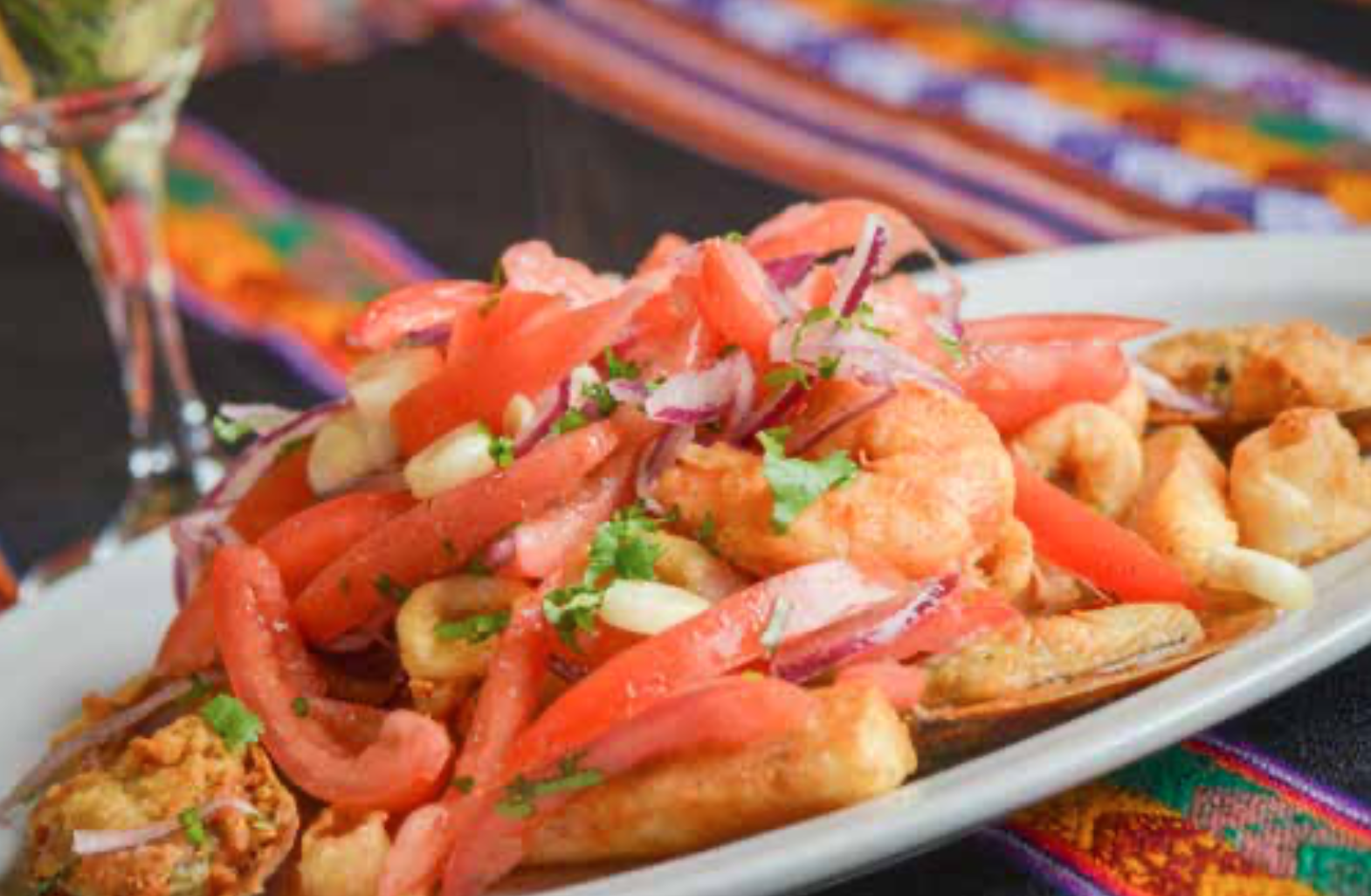 Order Jalea de Mariscos food online from Incas Peruvian Cuisine store, Tucson on bringmethat.com