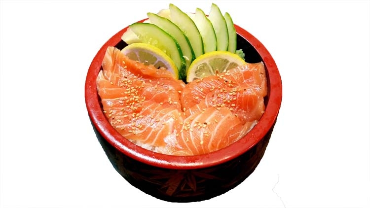 Order Salmon Don food online from Tensuke sushi store, Elk Grove Village on bringmethat.com