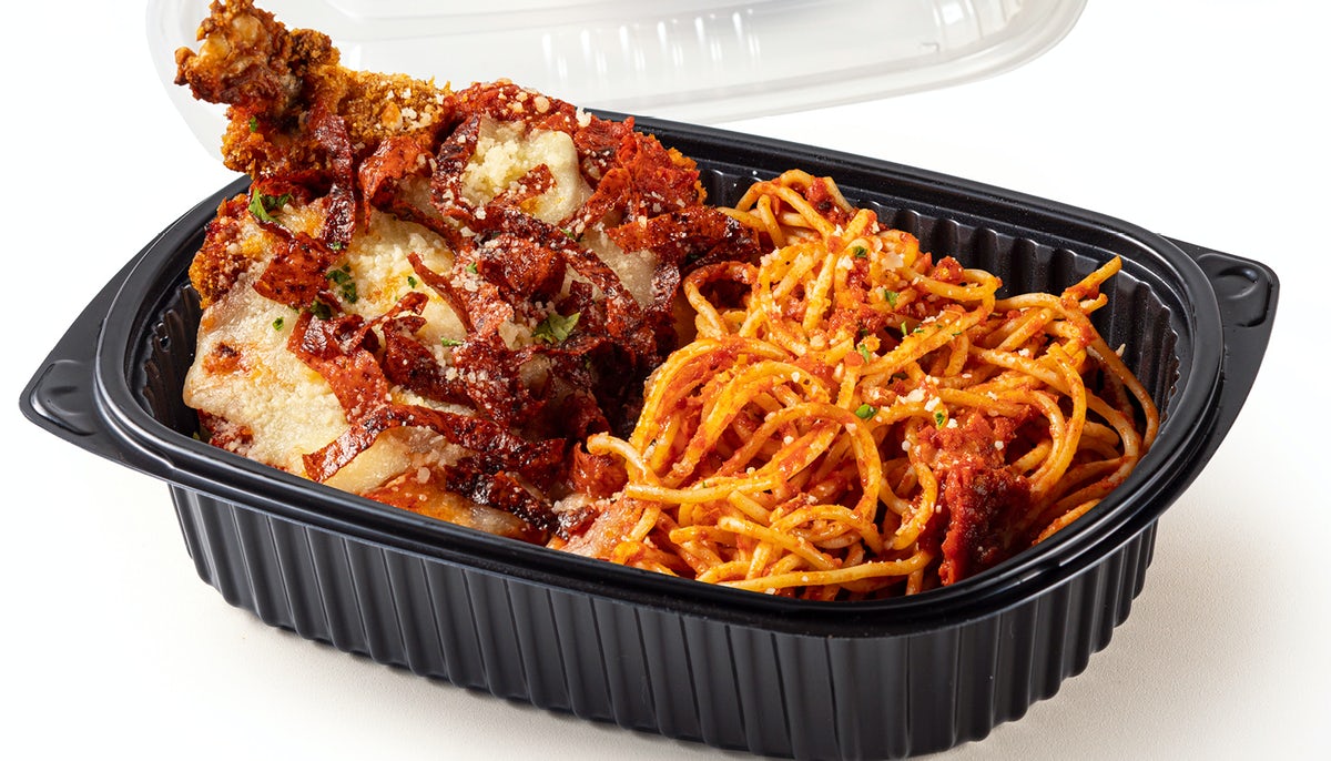 Order Chicken Parm-eroni food online from P.Za Kitchen store, Orland Park on bringmethat.com