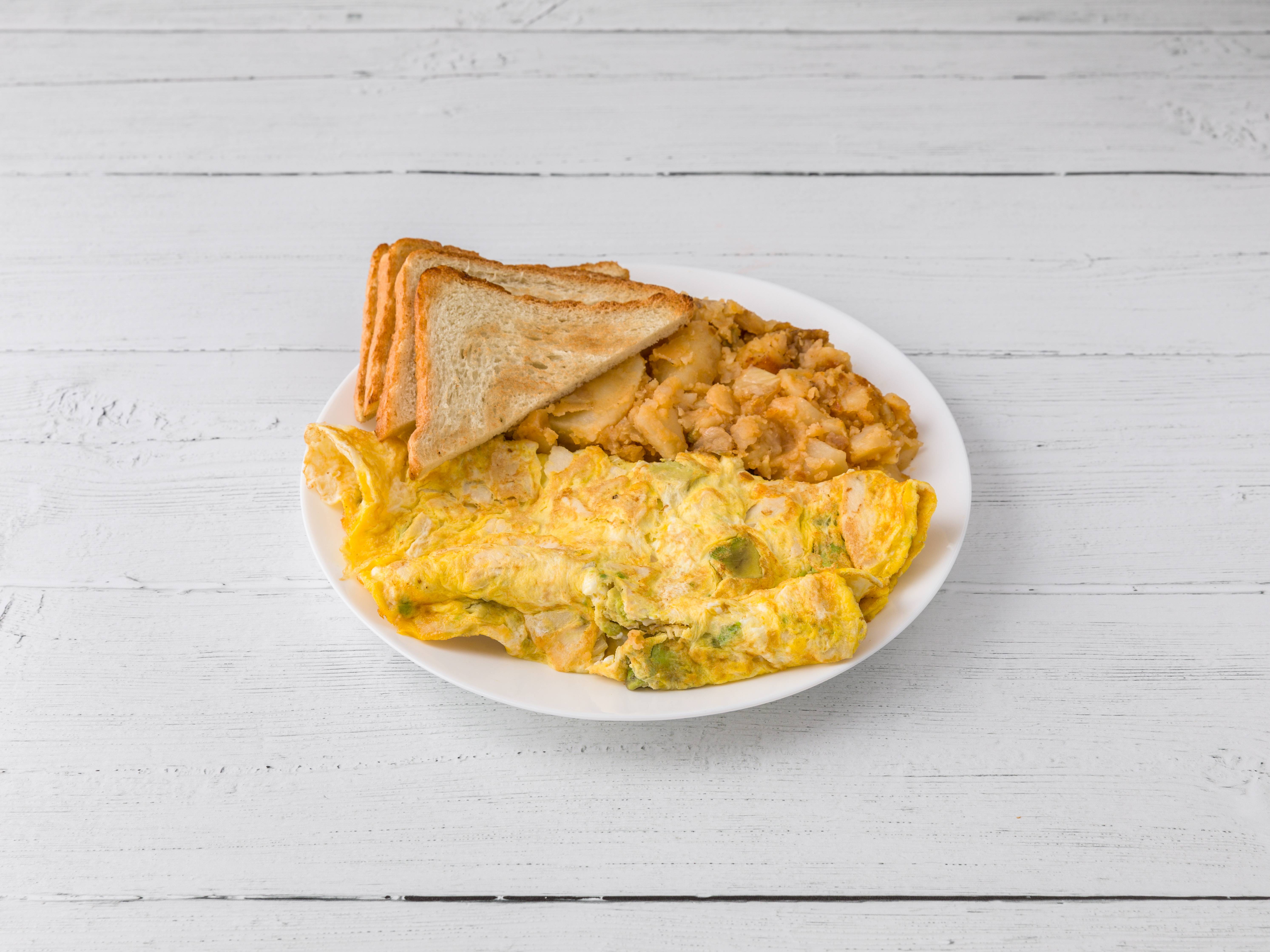 Order Build Your Own 3 Egg Omelette food online from Hollywood diner store, New York on bringmethat.com
