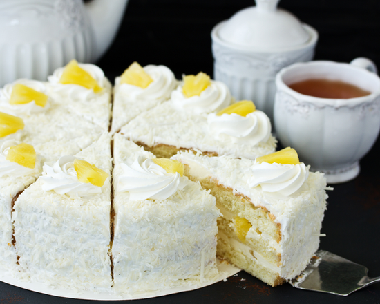 Order Coconut Pineapple Cake food online from Tl Kitchen store, San Francisco on bringmethat.com