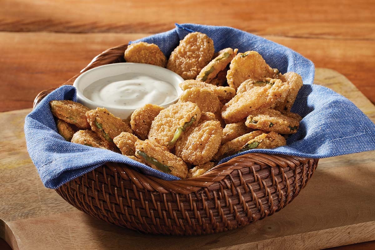 Order Country Fried Pickles food online from Cracker Barrel store, Snellville on bringmethat.com