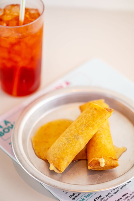 Order Crab & Cheese Spring Roll (1) food online from Tin Drum store, Atlanta on bringmethat.com