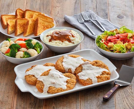 Order Country Fried Steak Family Meal food online from Huddle House store, Camden on bringmethat.com