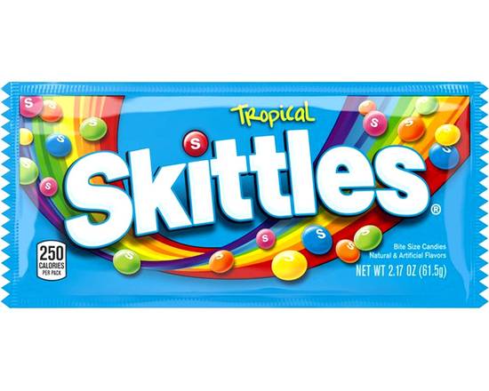 Order Skittles Tropical 2.17oz food online from Rapid-O Mart store, Chandler on bringmethat.com