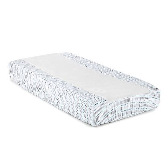 Order Levtex Baby® Heritage Stripe Changing Pad Cover in Grey Multi food online from buybuy BABY store, Elk Grove on bringmethat.com